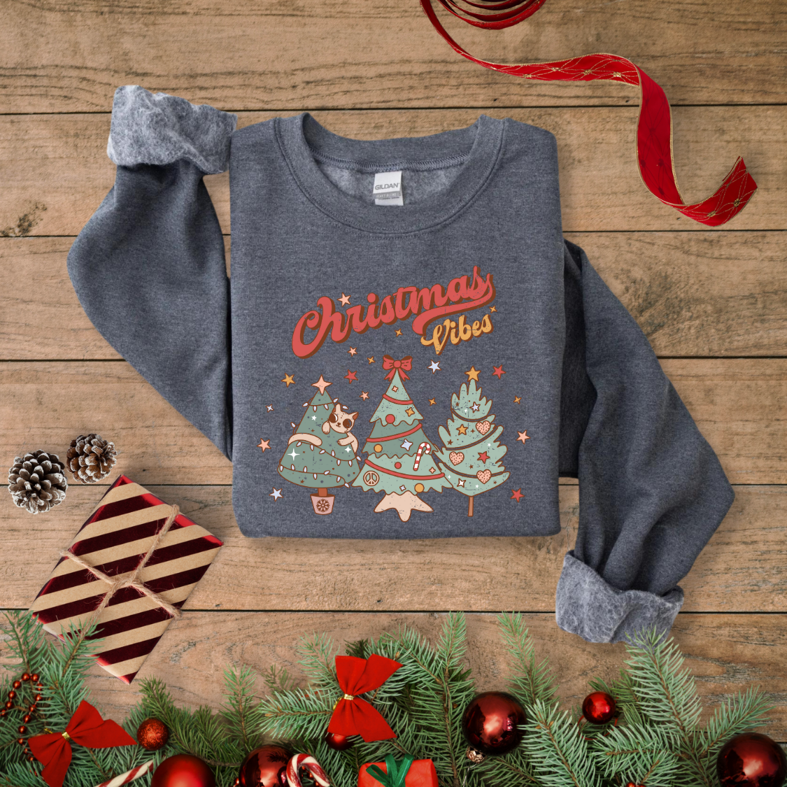 Christmas Vibes Crewneck