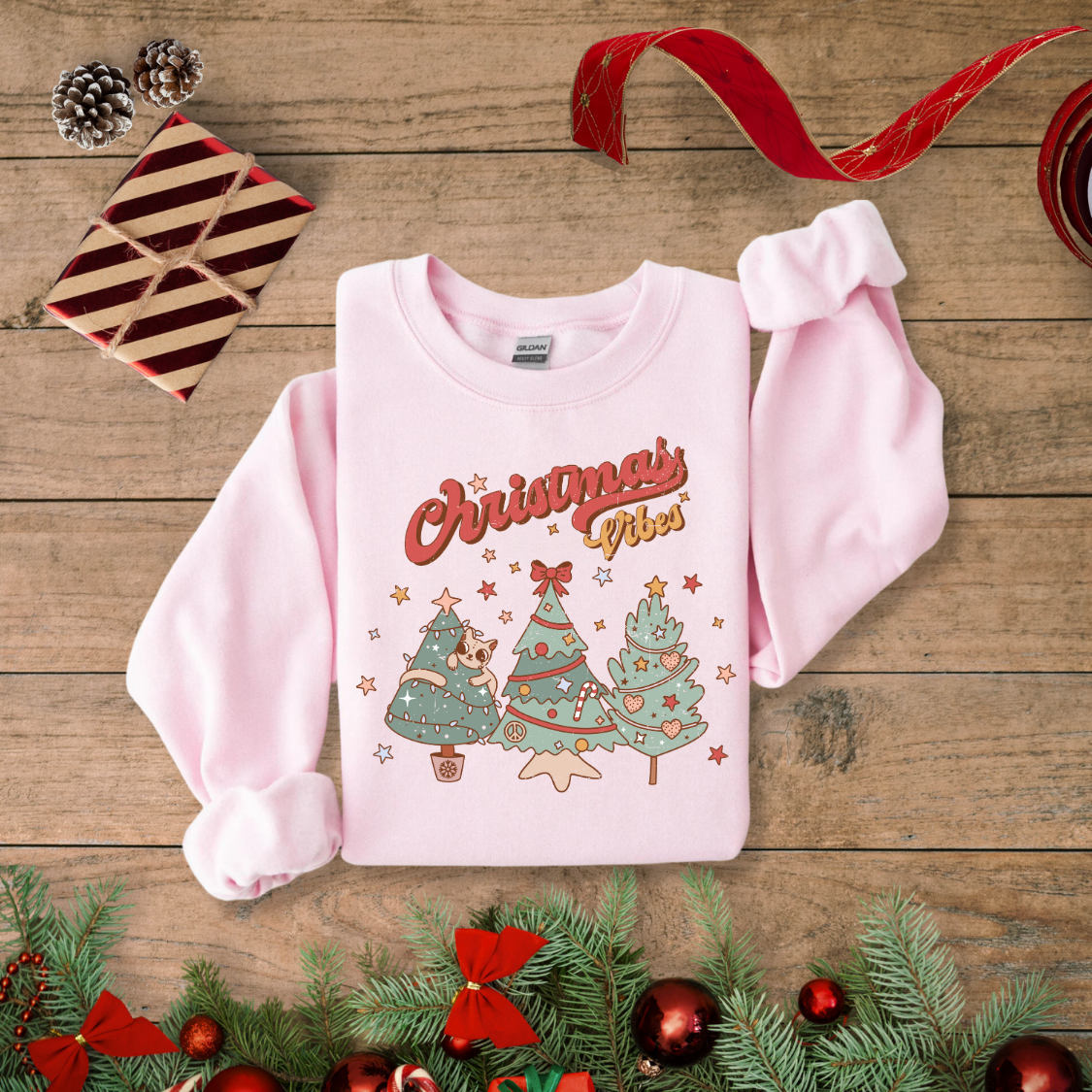 Christmas Vibes Crewneck