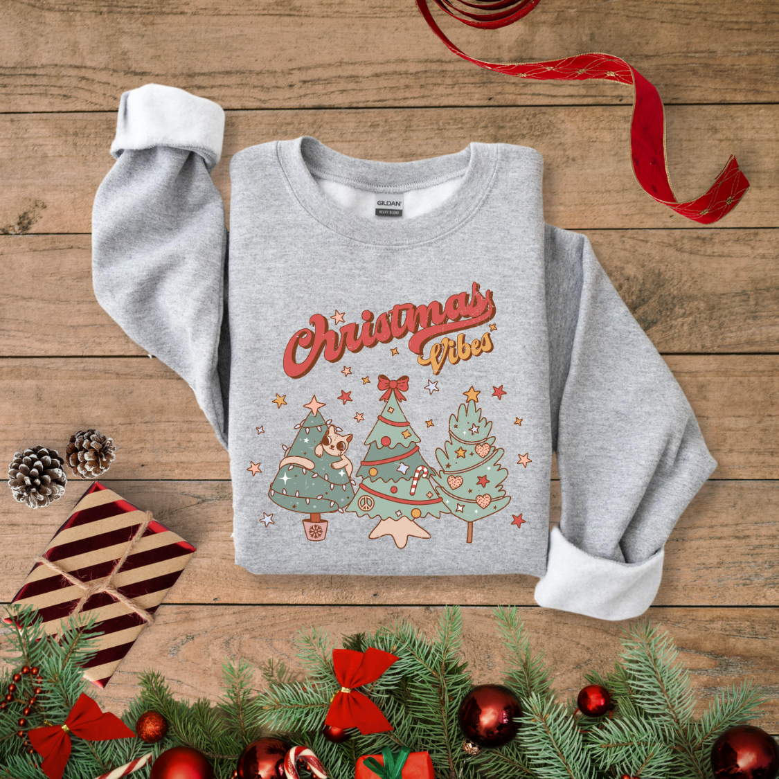 Christmas Vibes Crewneck