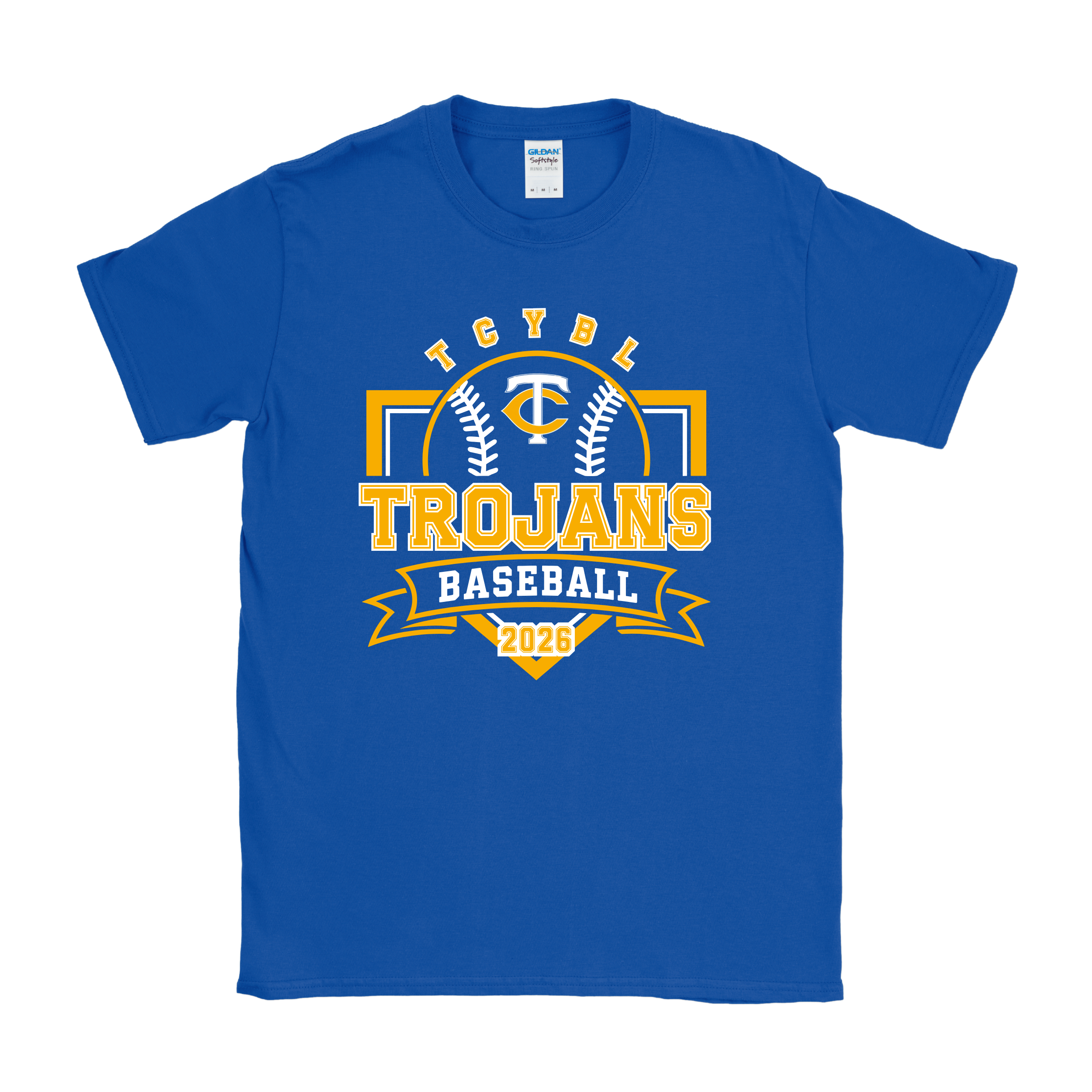 TCYBL Home Plate | Classic TC Colors