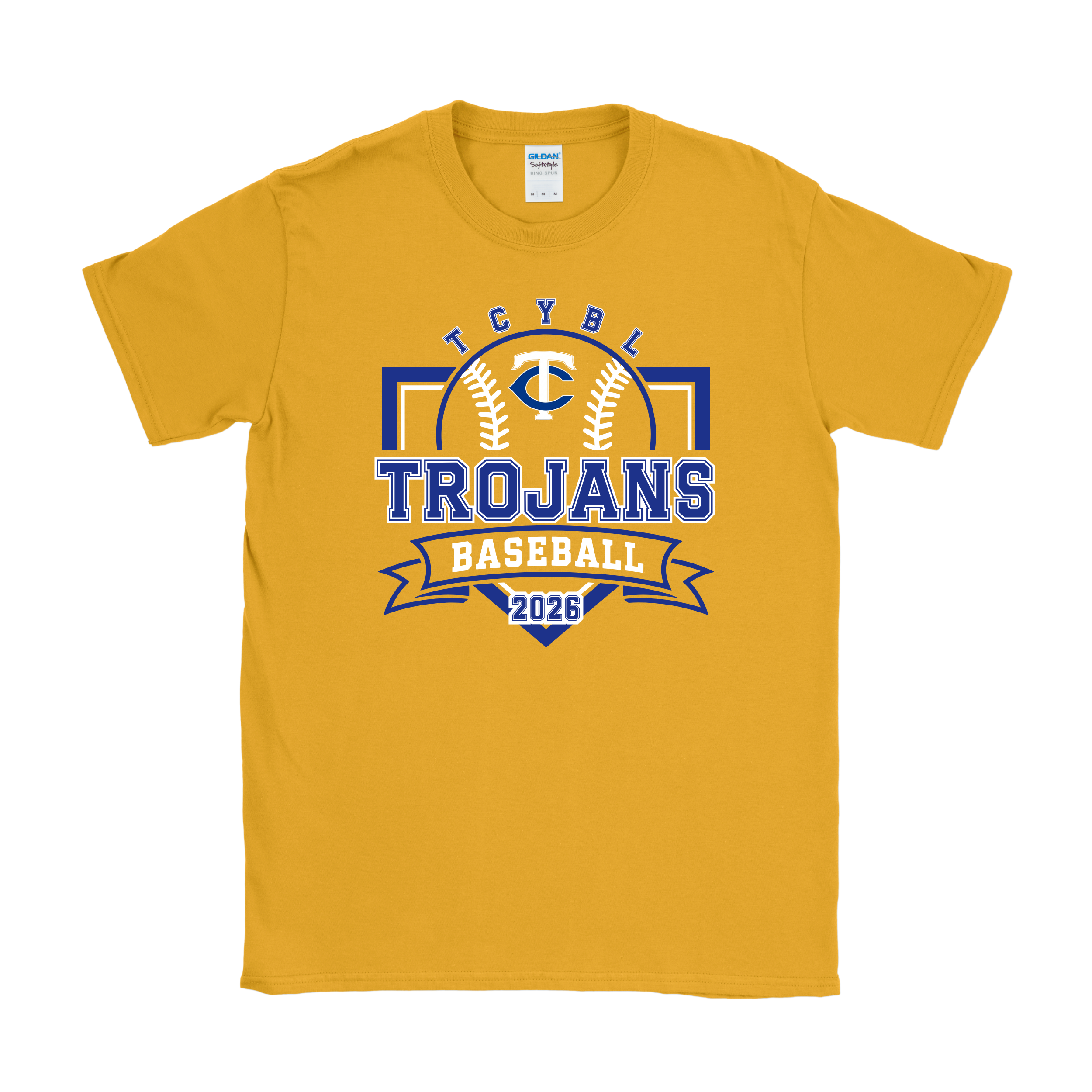 TCYBL Home Plate | Classic TC Colors