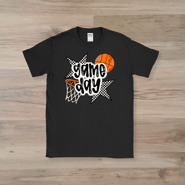 Basketball Game Day Tee- Colors Customizable!