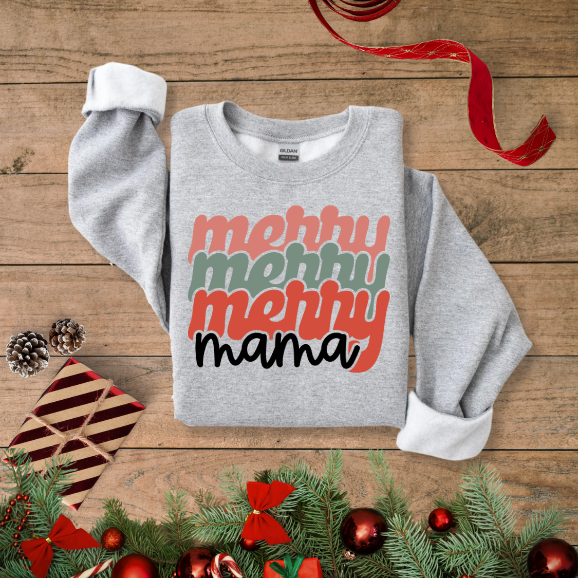 Merry Mama & Mini Crewneck