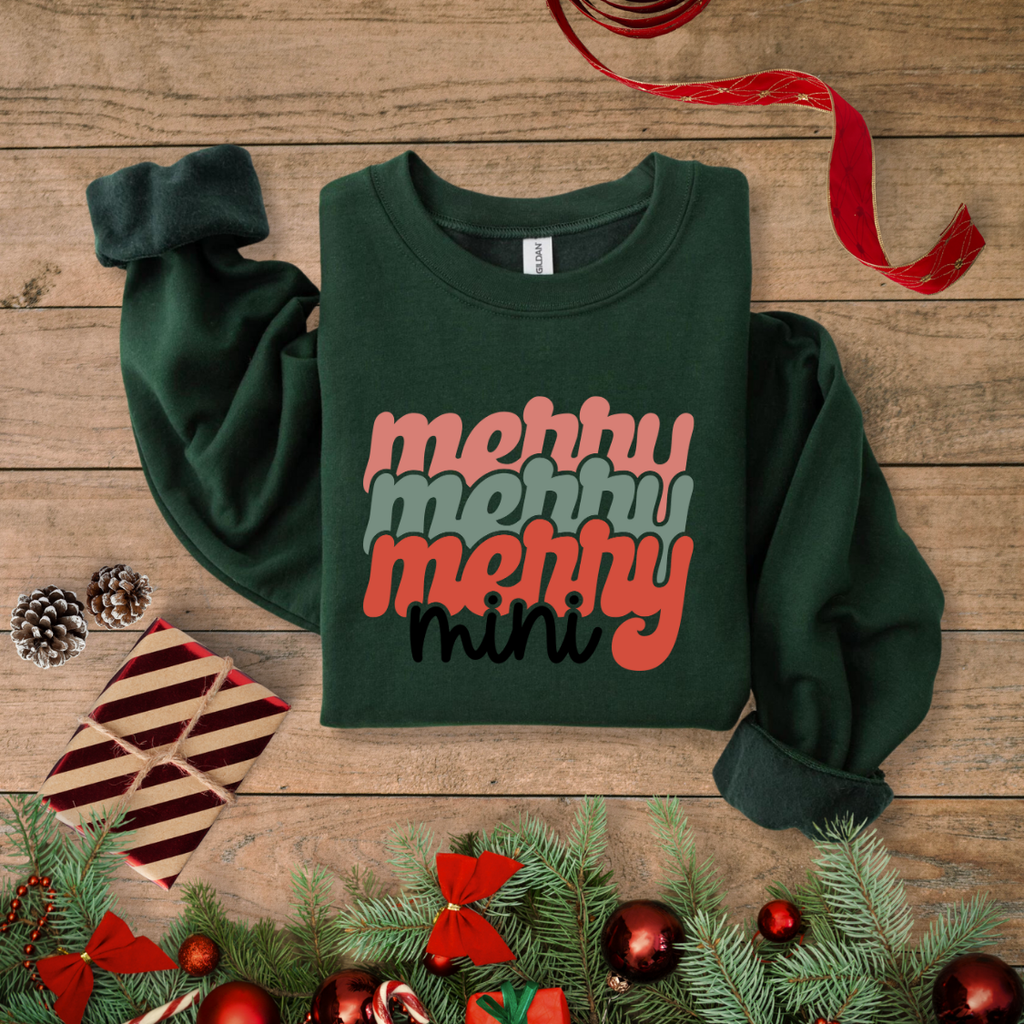 Merry Mama & Mini Crewneck