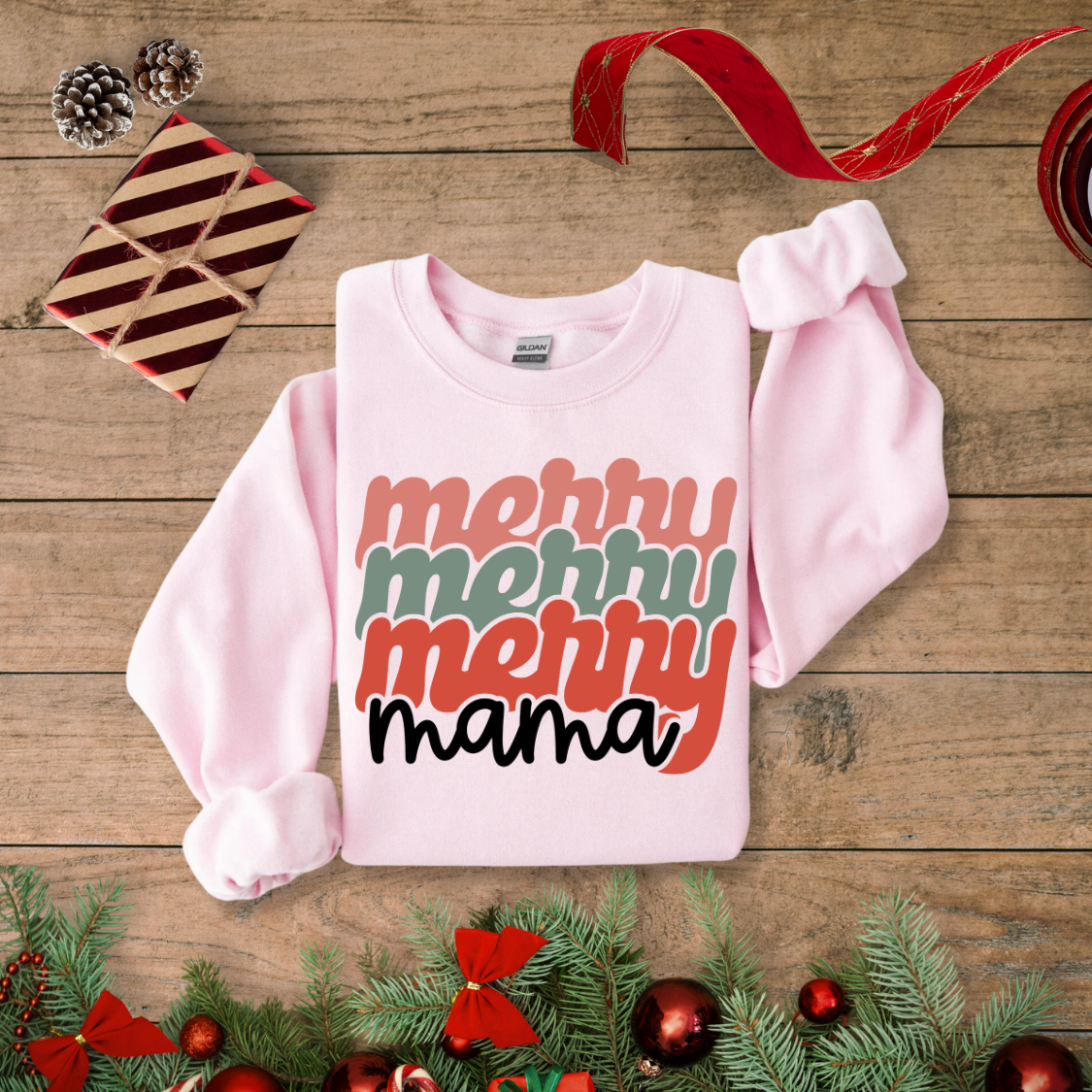 Merry Mama & Mini Crewneck