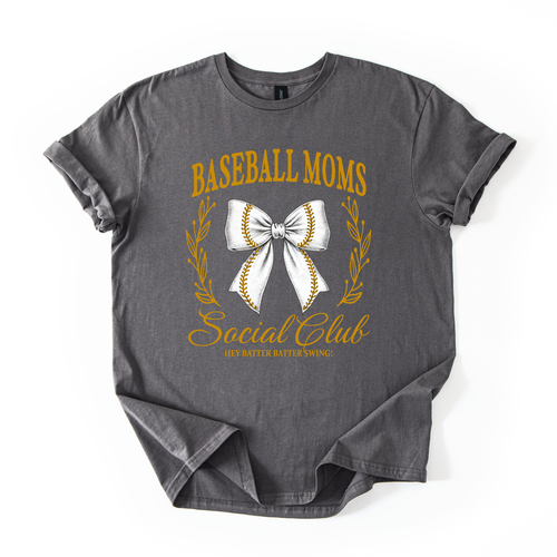 Baseball Moms Social Club Bow