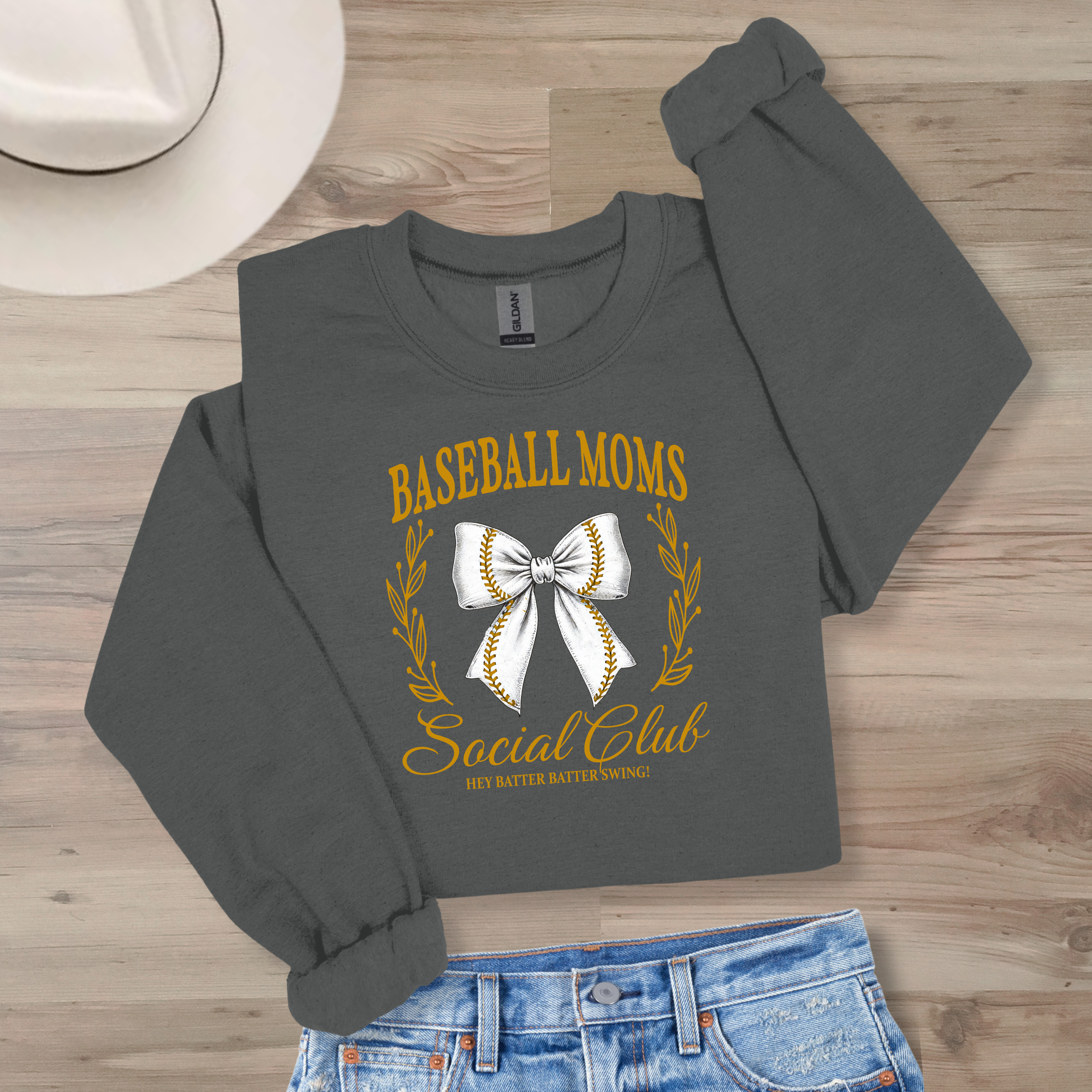 Baseball Moms Social Club Bow