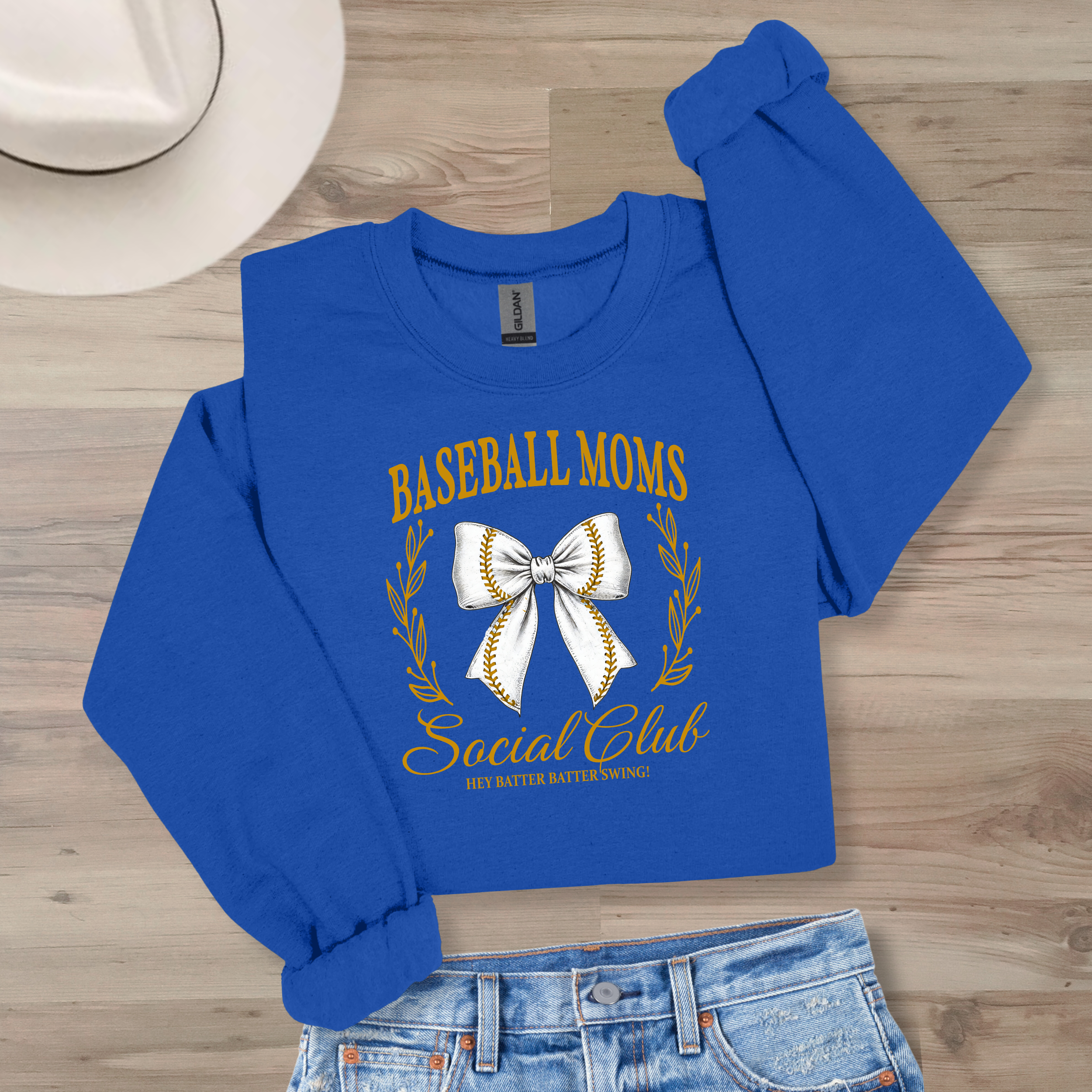 Baseball Moms Social Club Bow