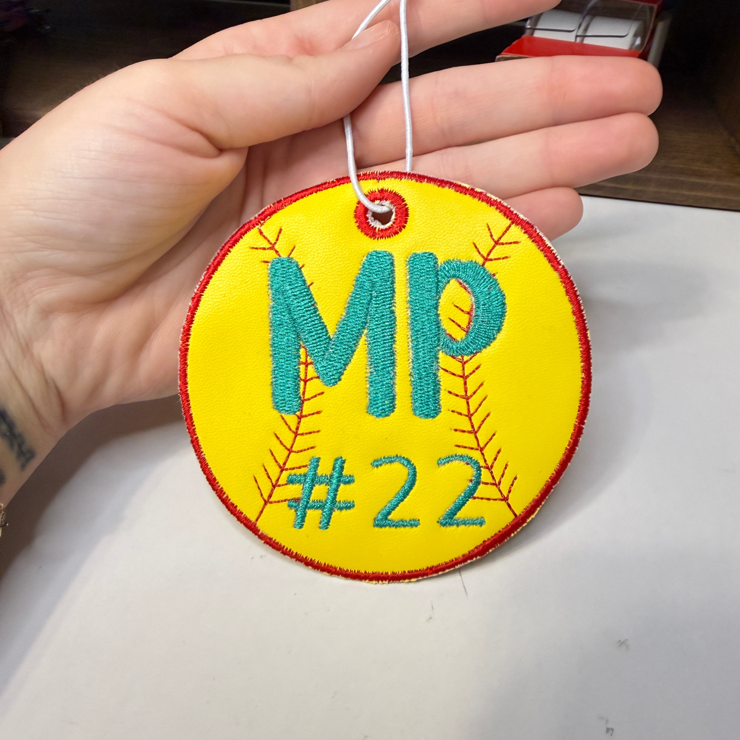 Baseball/Softball Bag Tags